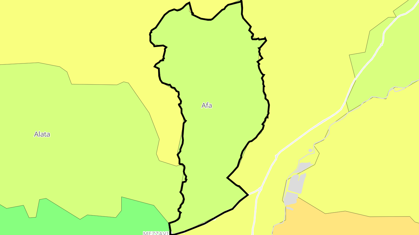 Carte des prix de l'immobilier Afa