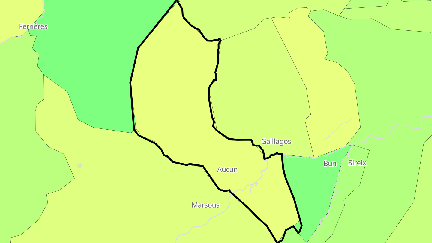 Carte des prix de l'immobilier Aucun