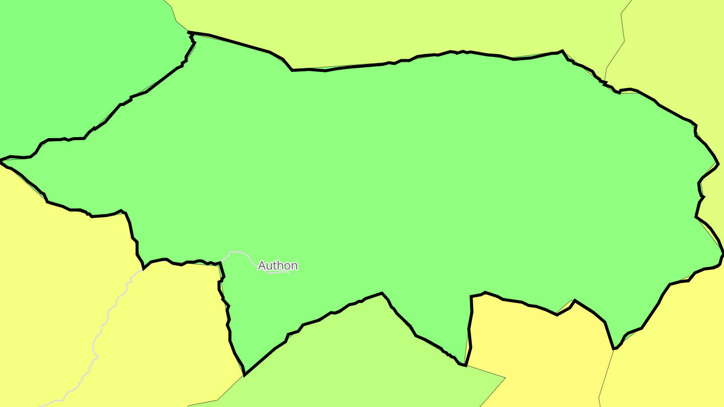 Carte des prix de l'immobilier Authon