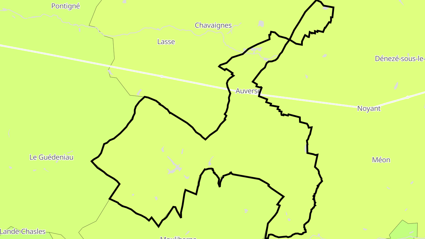 Carte des prix de l'immobilier Auverse