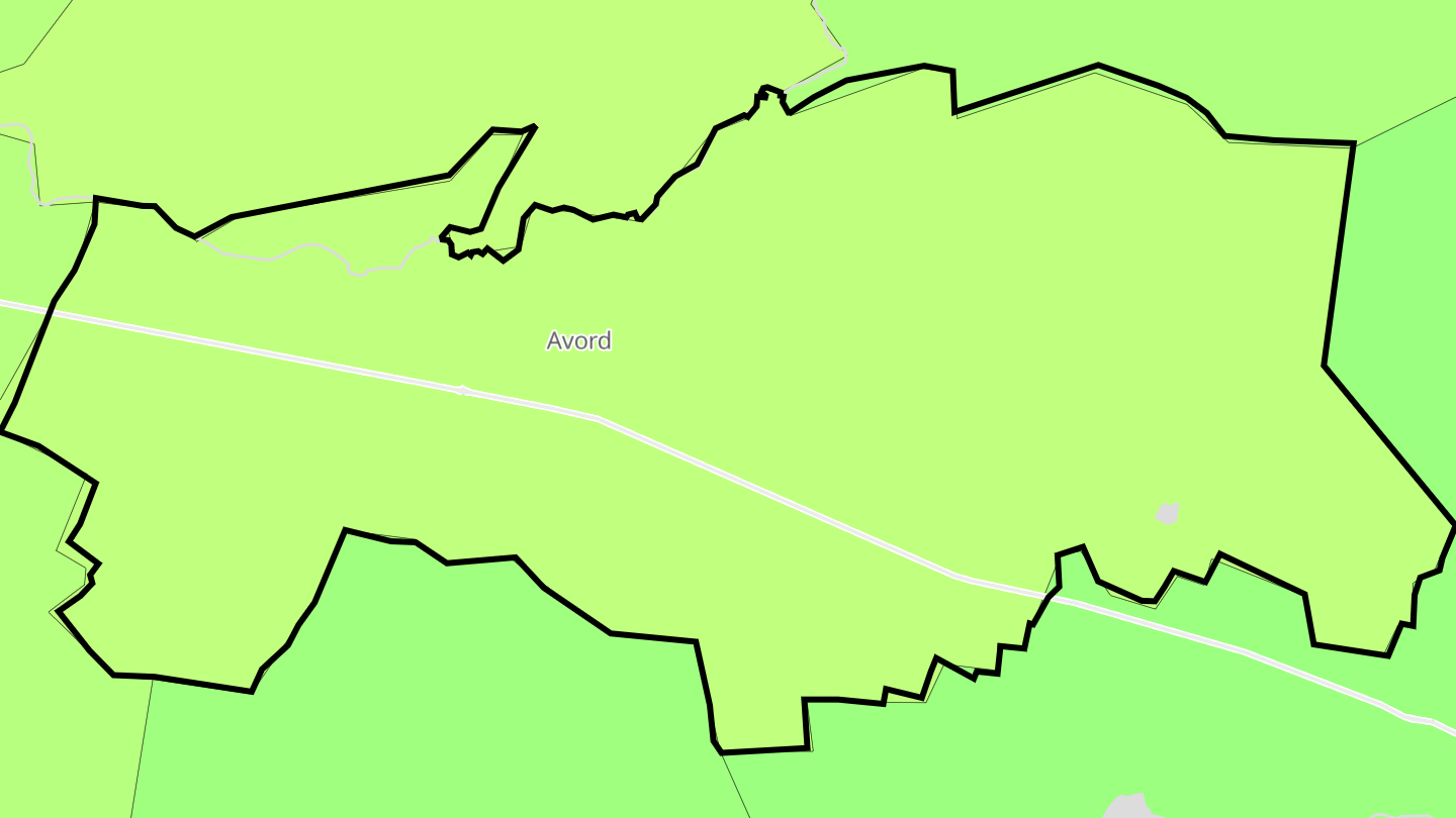 Carte des prix de l'immobilier Avord