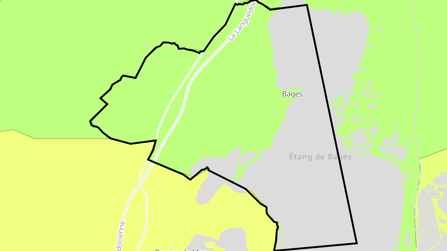 Carte des prix de l'immobilier Bages