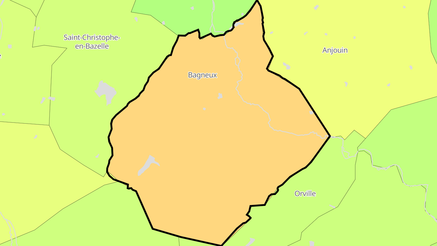 Carte des prix de l'immobilier Bagneux