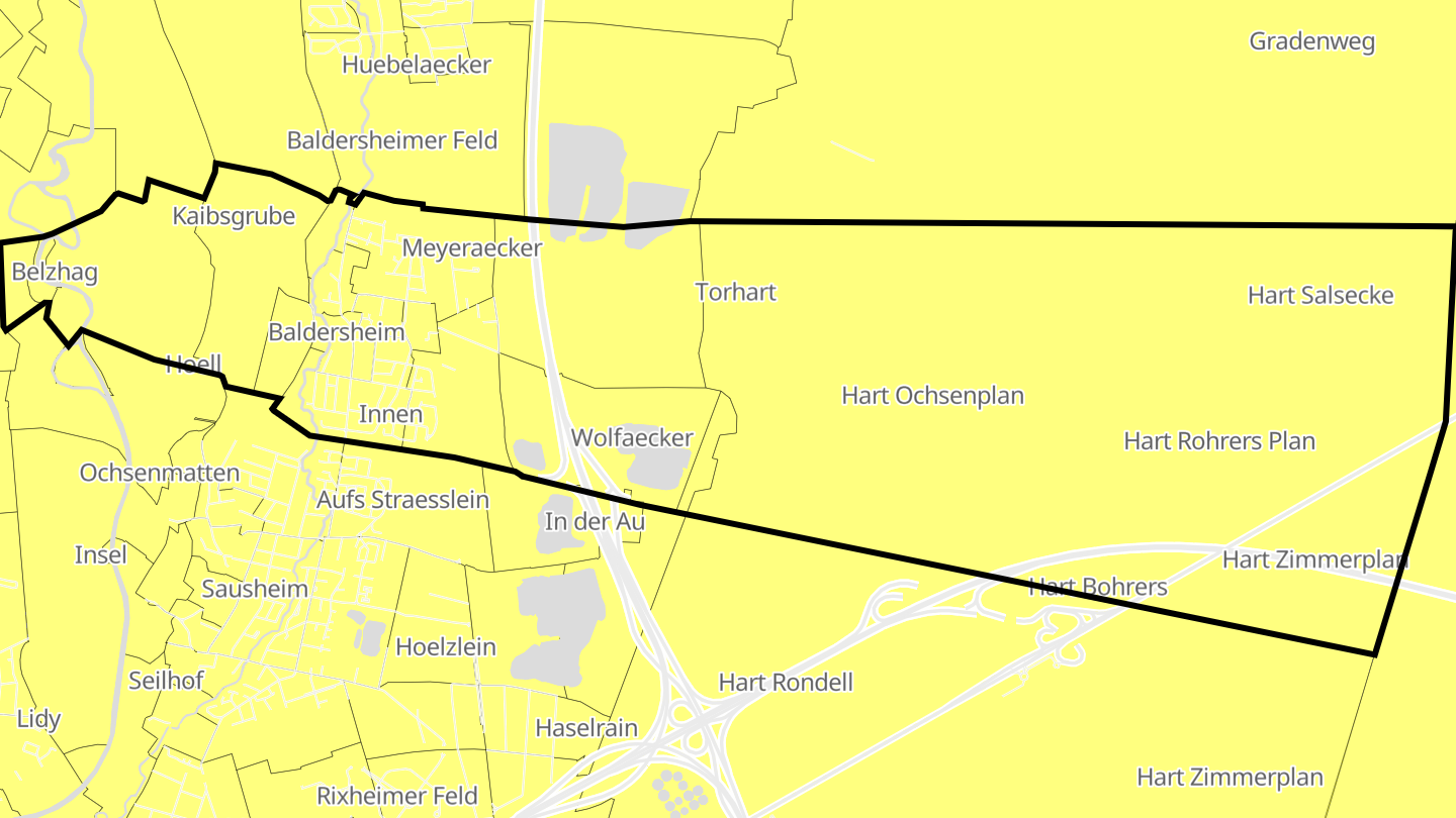 Carte des prix de l'immobilier Baldersheim
