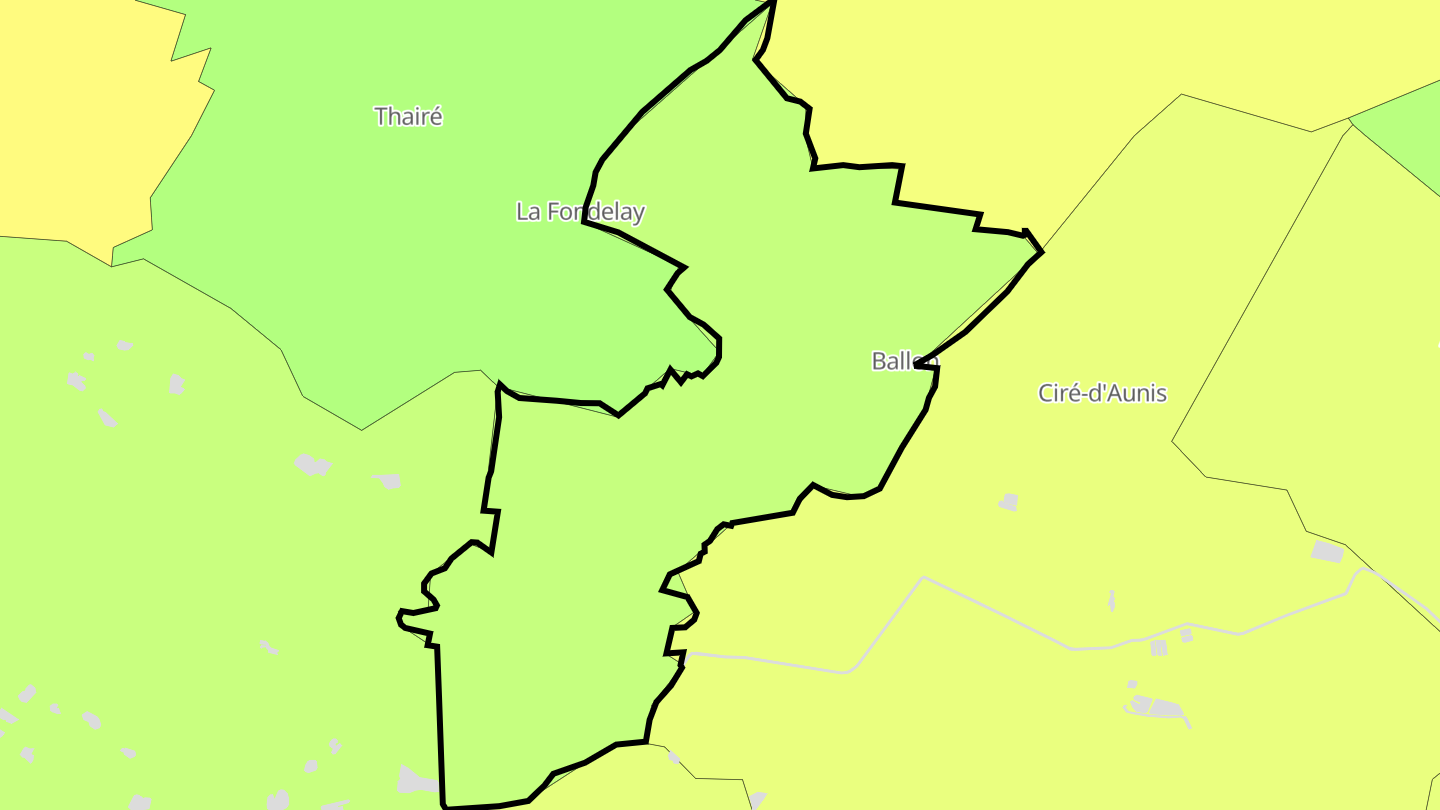 Carte des prix de l'immobilier Ballon