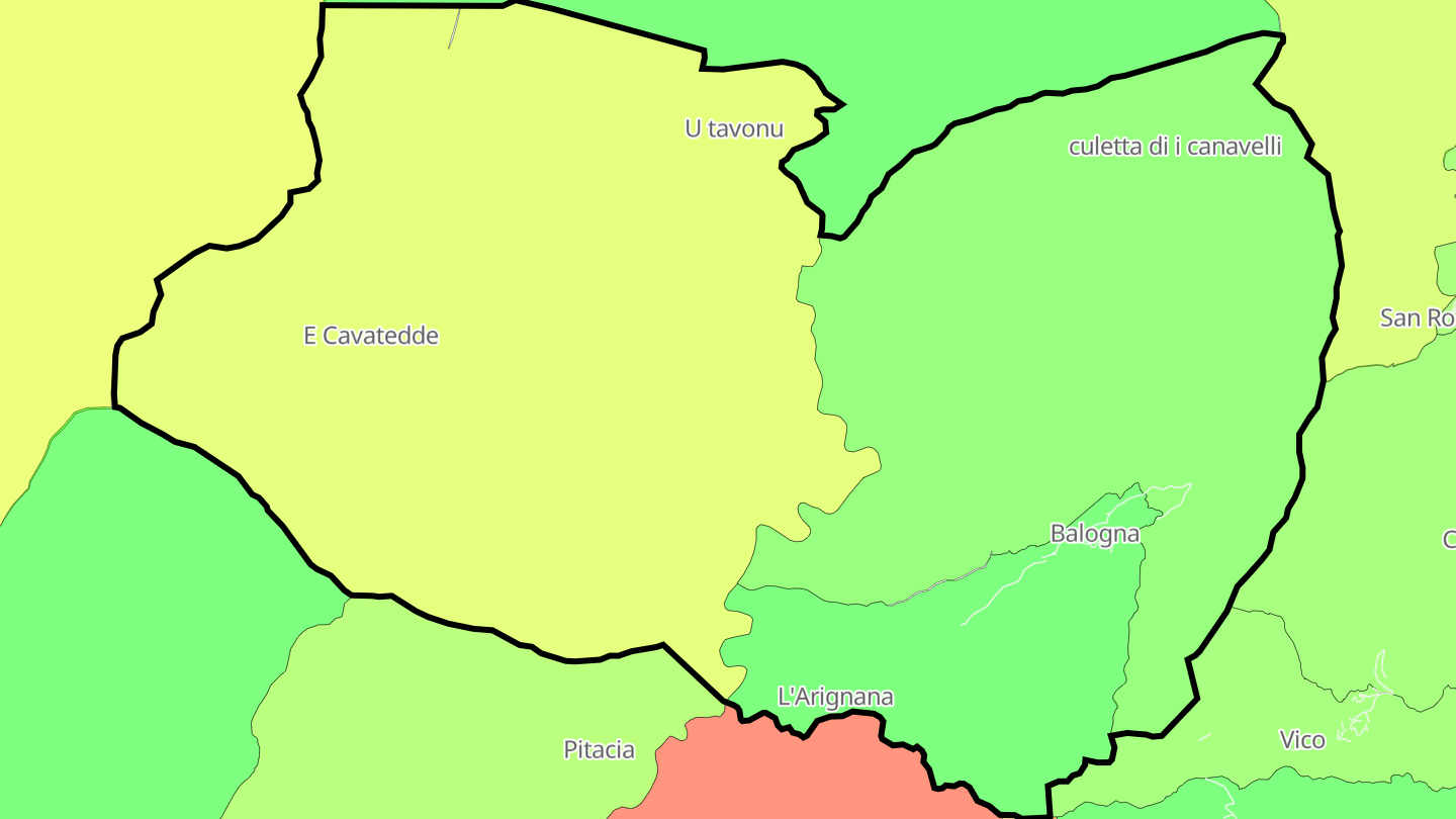 Carte des prix de l'immobilier Balogna