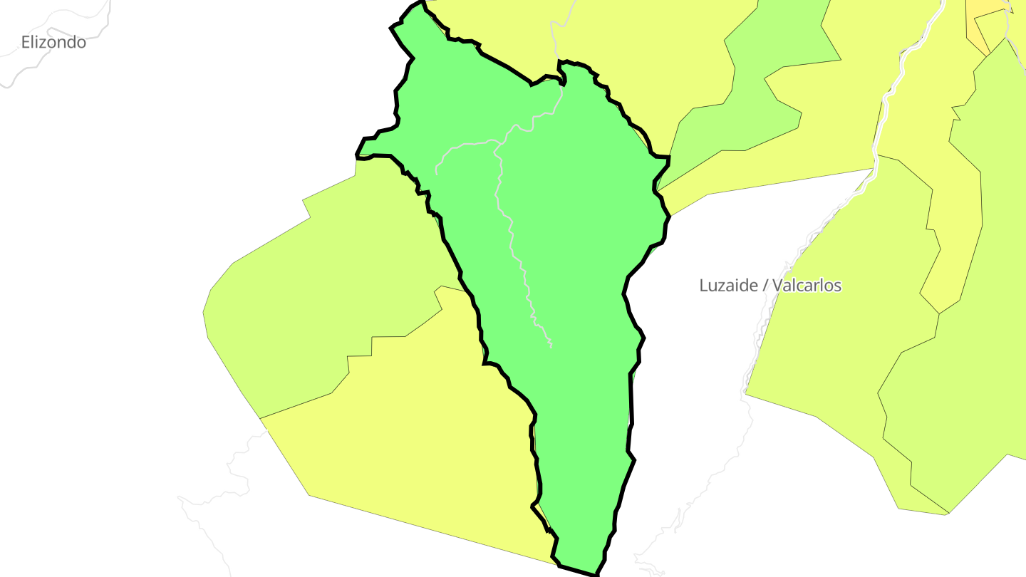 Carte des prix de l'immobilier Banca