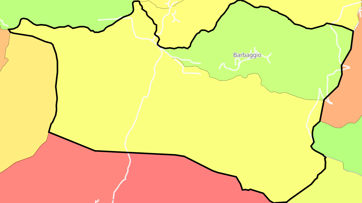 Carte des prix de l'immobilier Barbaggio