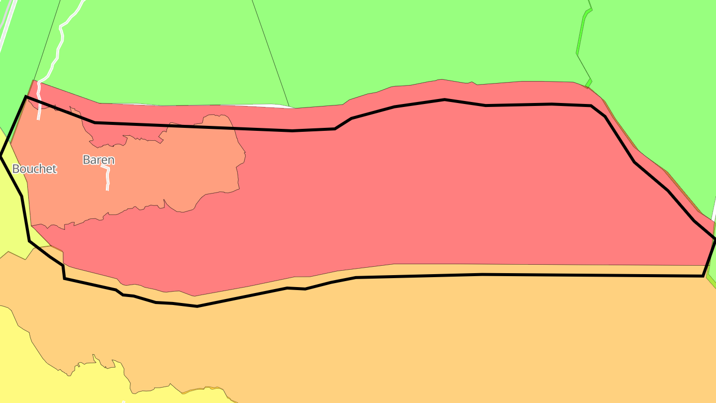 Carte des prix de l'immobilier Baren