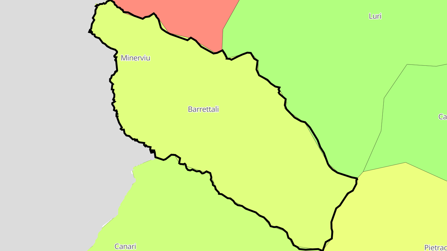 Carte des prix de l'immobilier Barrettali