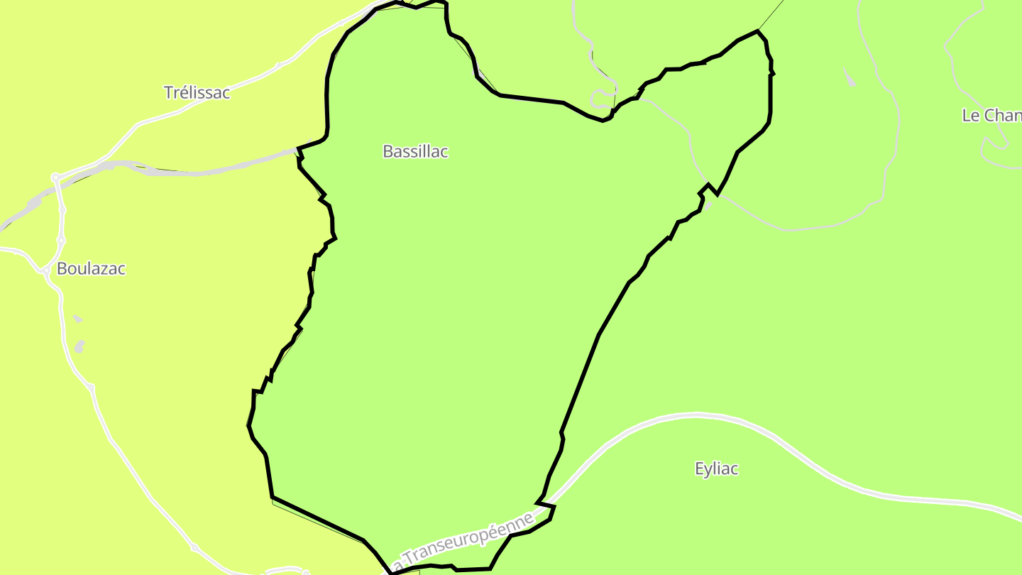 Carte des prix de l'immobilier Bassillac