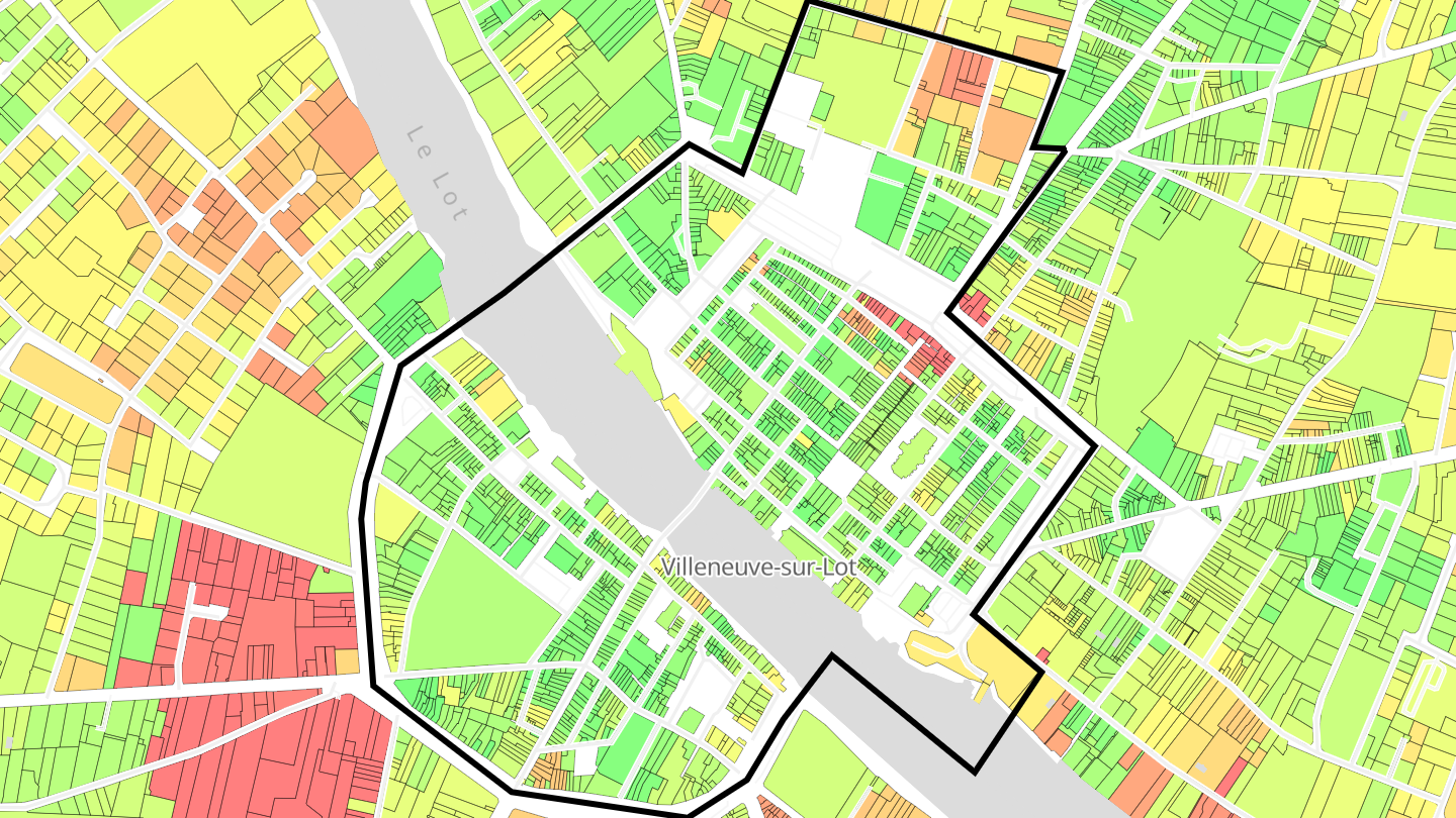 Carte des prix de l'immobilier Bastide