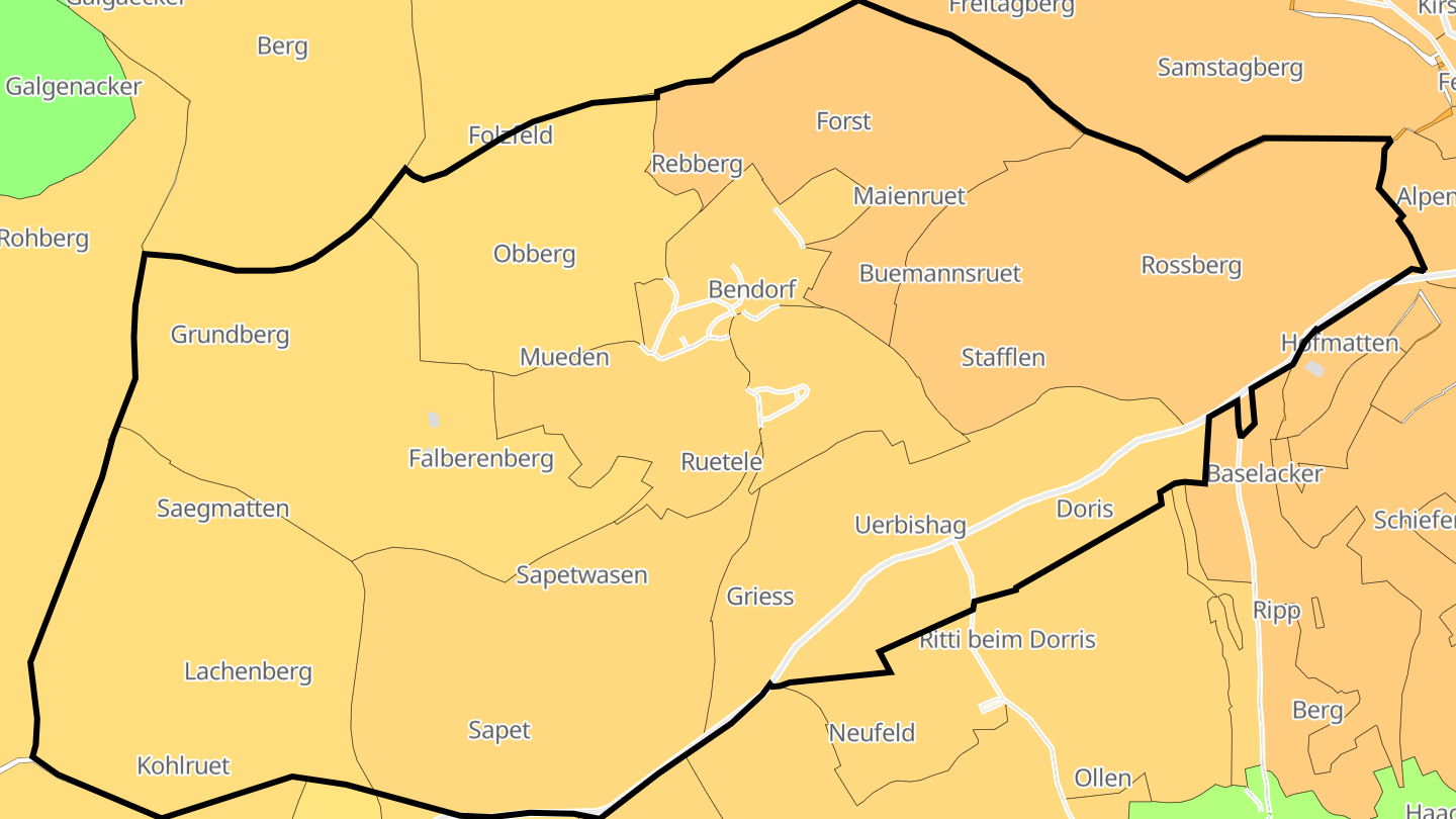 Carte des prix de l'immobilier Bendorf
