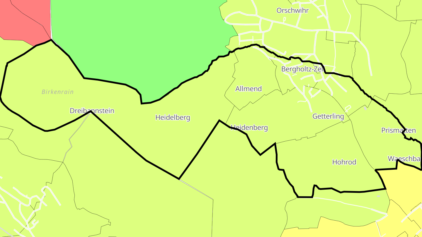 Carte des prix de l'immobilier Bergholtzzell