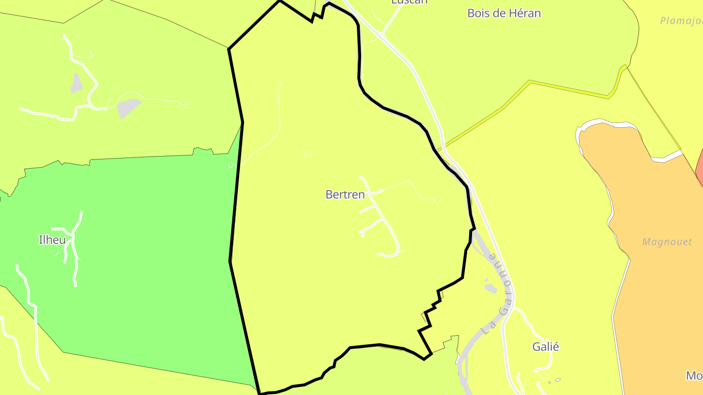 Carte des prix de l'immobilier Bertren