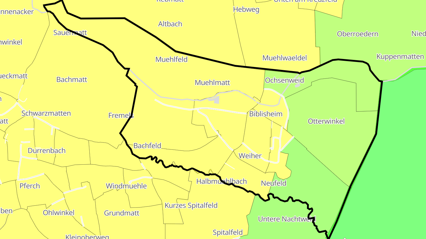 Carte des prix de l'immobilier Biblisheim