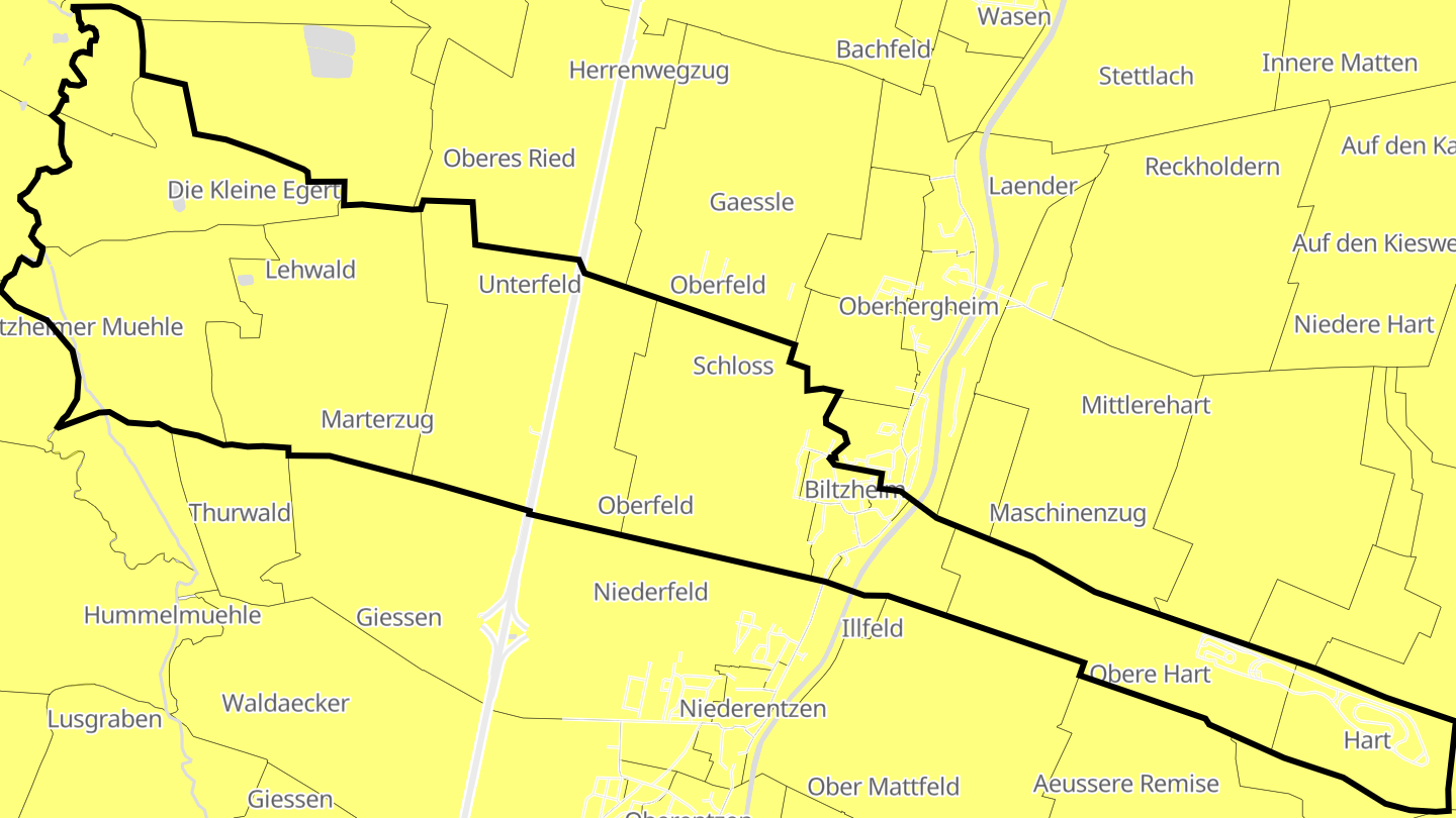 Carte des prix de l'immobilier Biltzheim