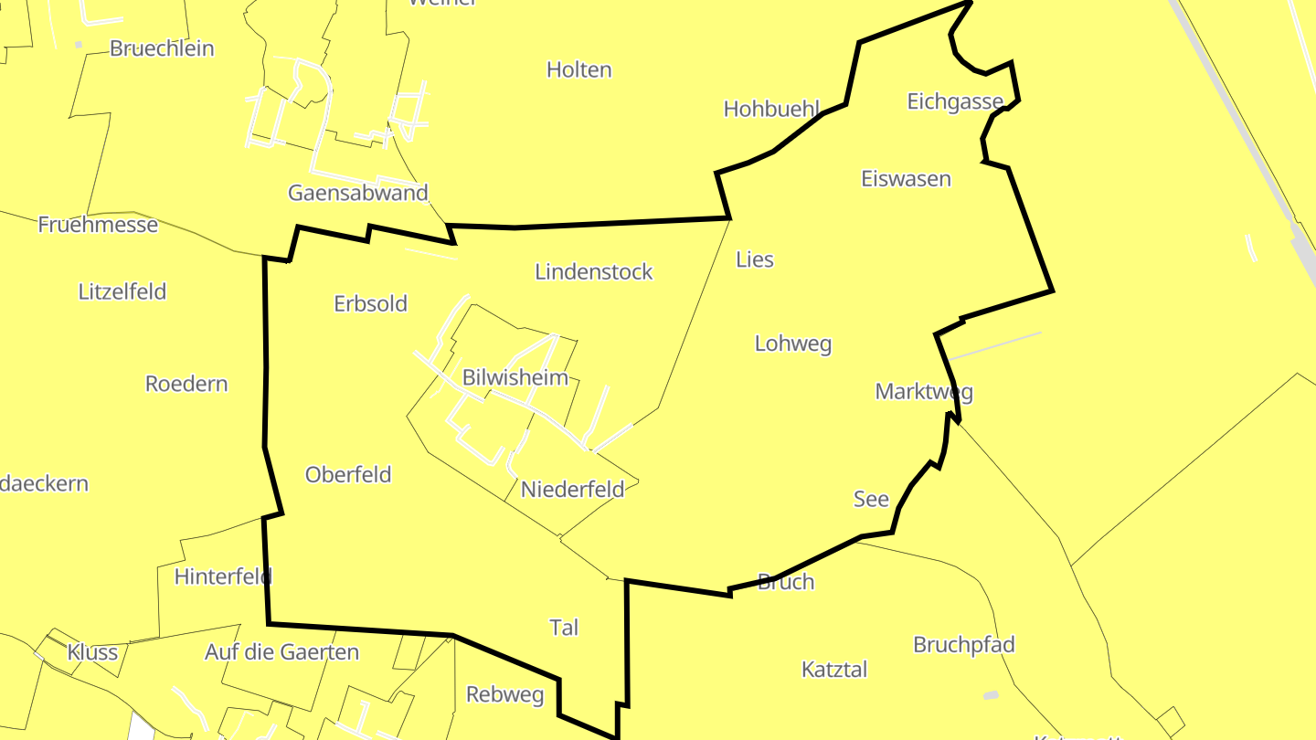 Carte des prix de l'immobilier Bilwisheim