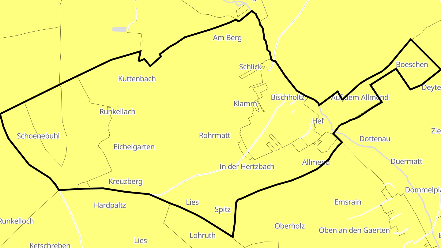 Carte des prix de l'immobilier Bischholtz
