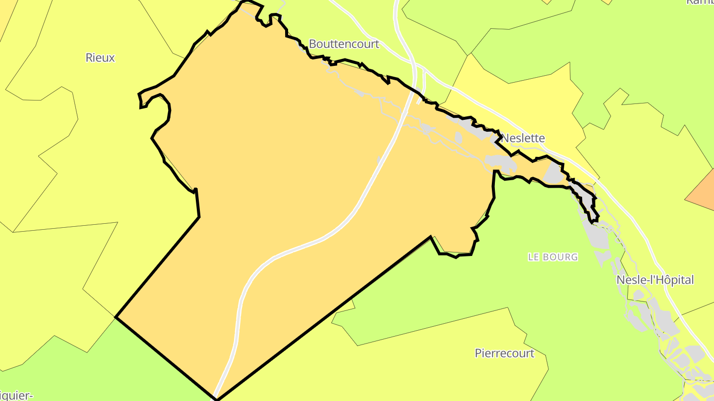 Carte des prix de l'immobilier Blangy-sur-Bresle