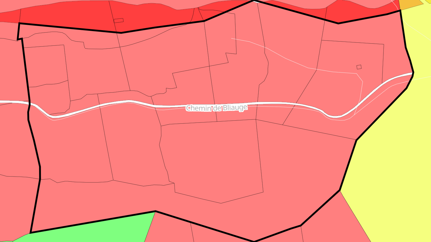 Carte des prix de l'immobilier Bliauge