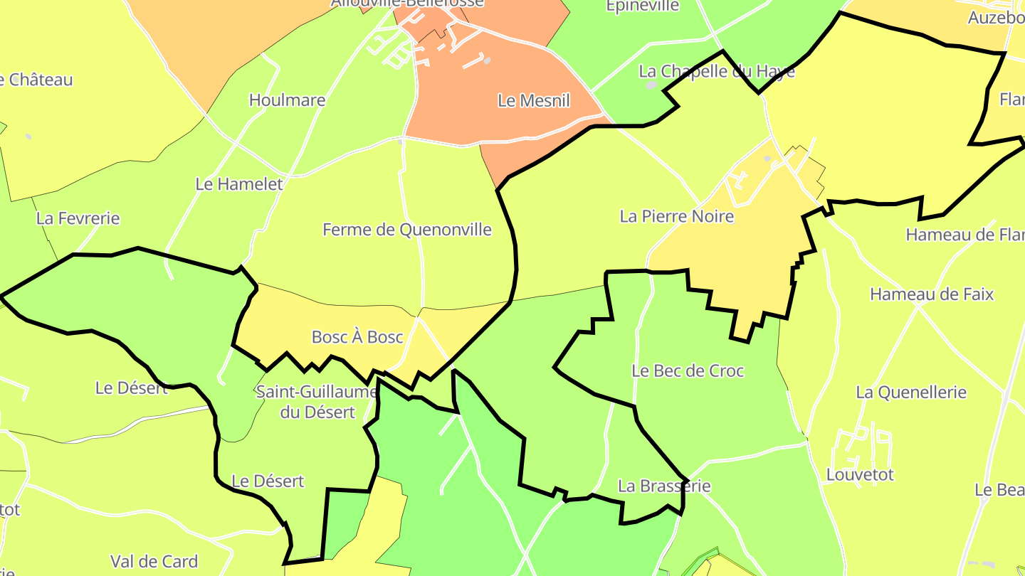 Carte des prix de l'immobilier Bois-Himont