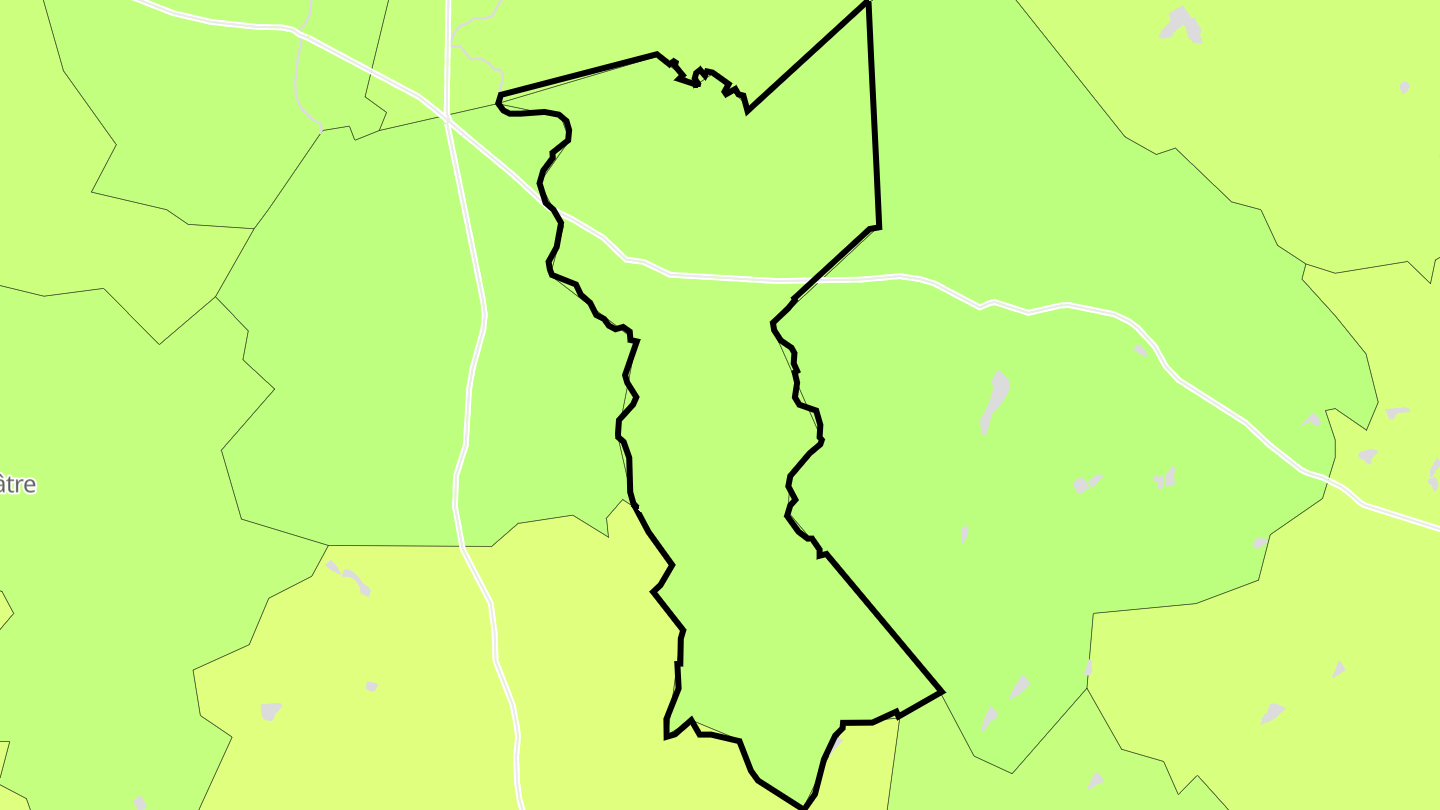 Carte des prix de l'immobilier Bommiers