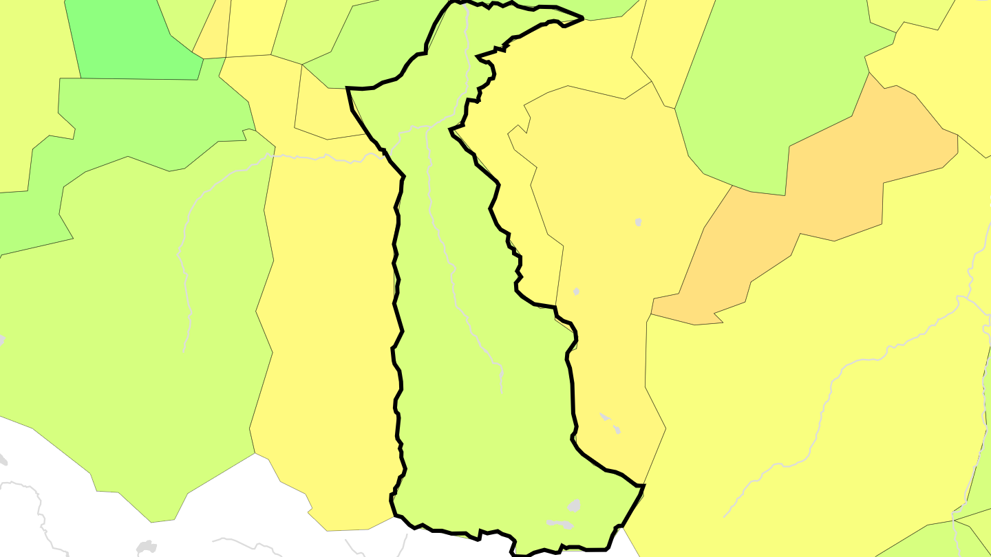Carte des prix de l'immobilier Bordes-Uchentein