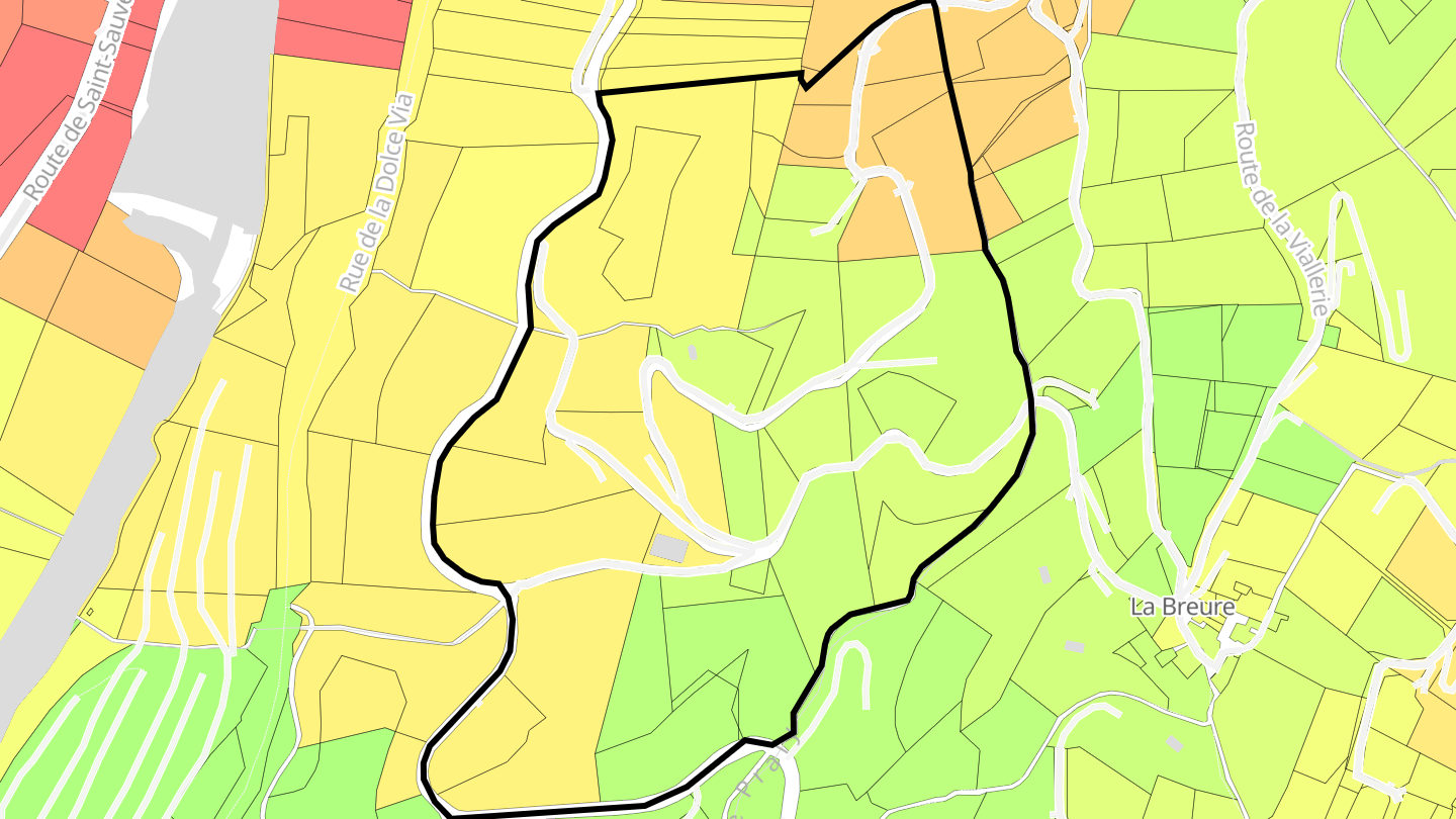 Carte des prix de l'immobilier Boucillon
