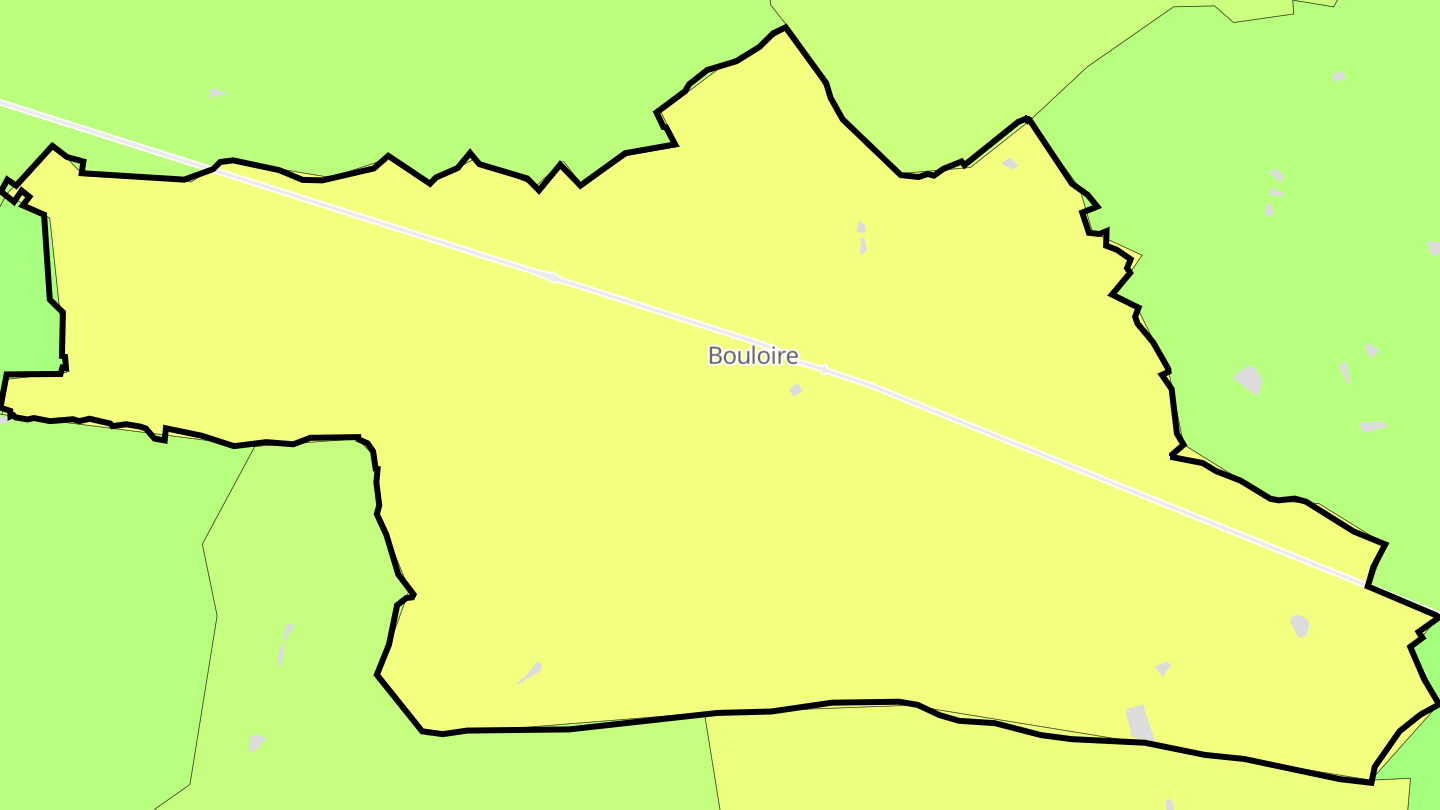 Carte des prix de l'immobilier Bouloire