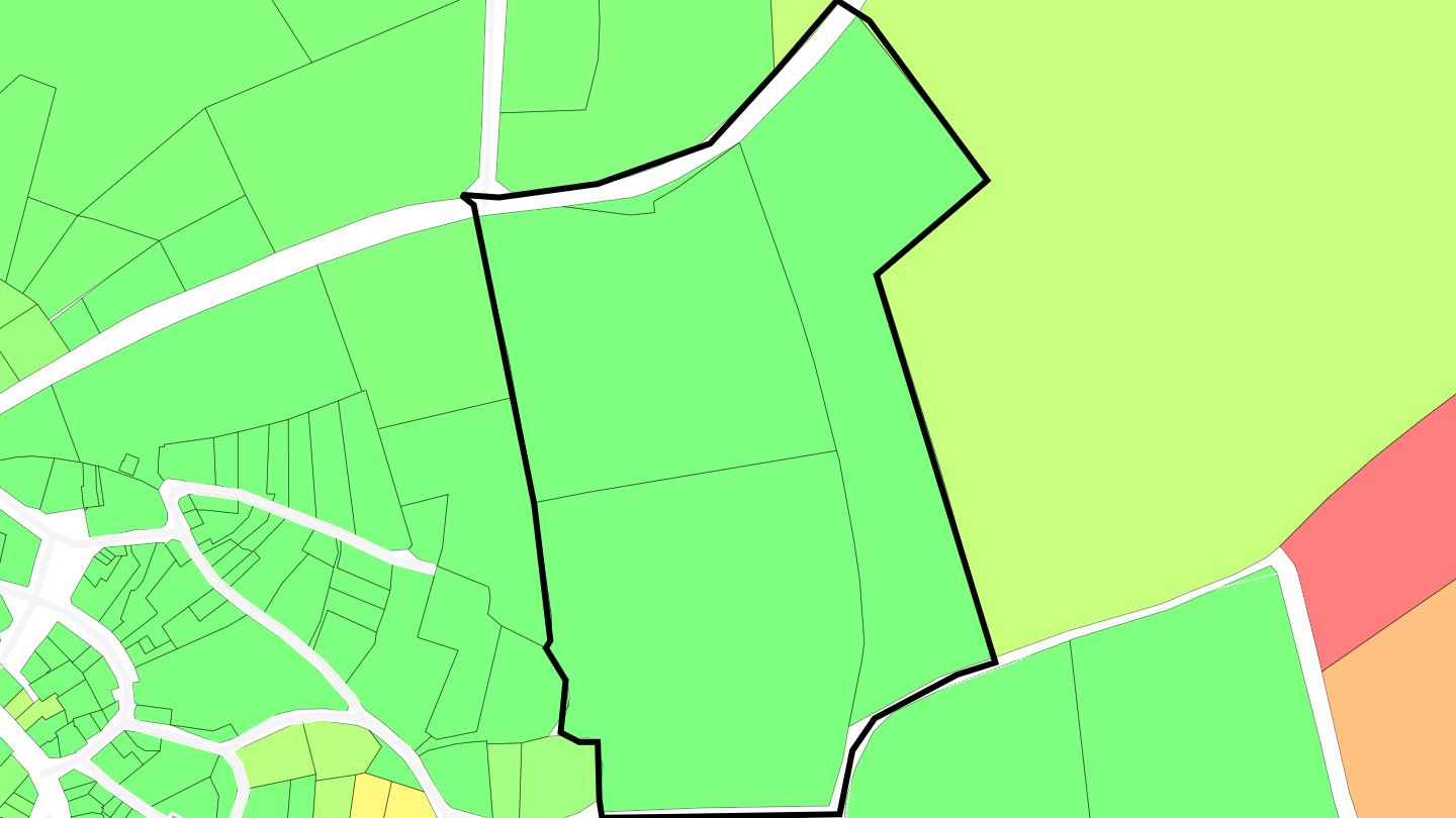Carte des prix de l'immobilier Bourienne