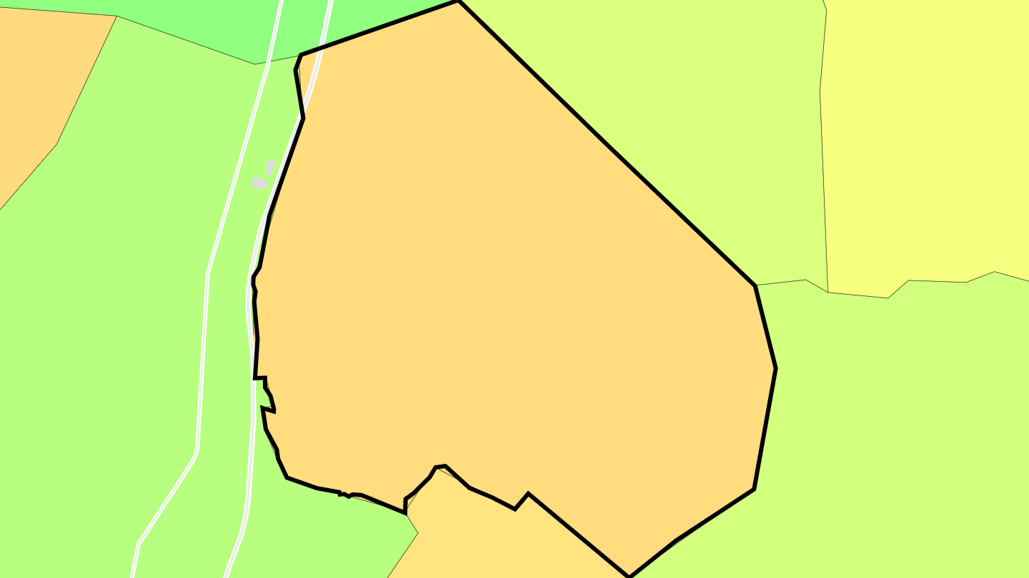 Carte des prix de l'immobilier Bourriot-Bergonce