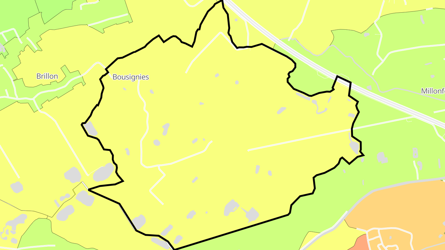 Carte des prix de l'immobilier Bousignies