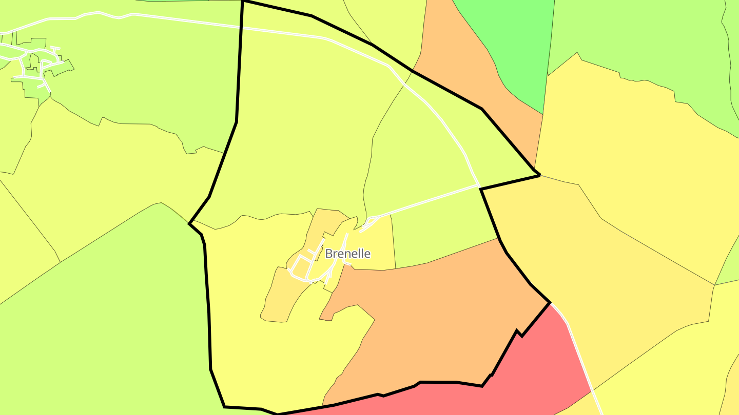 Carte des prix de l'immobilier Brenelle