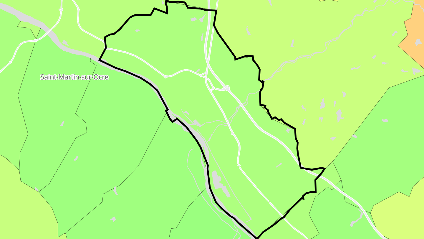 Carte des prix de l'immobilier Briare