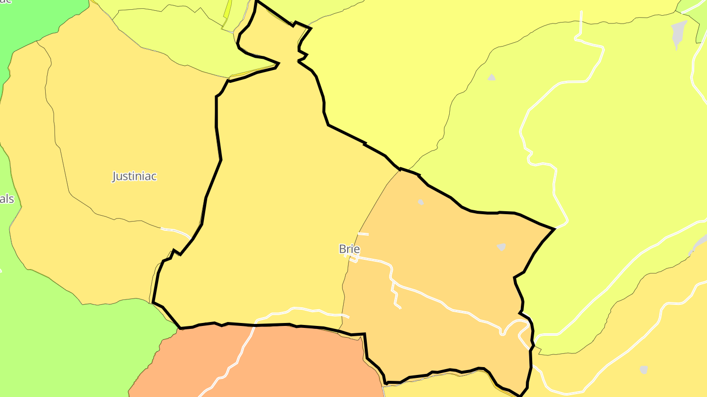 Carte des prix de l'immobilier Brie