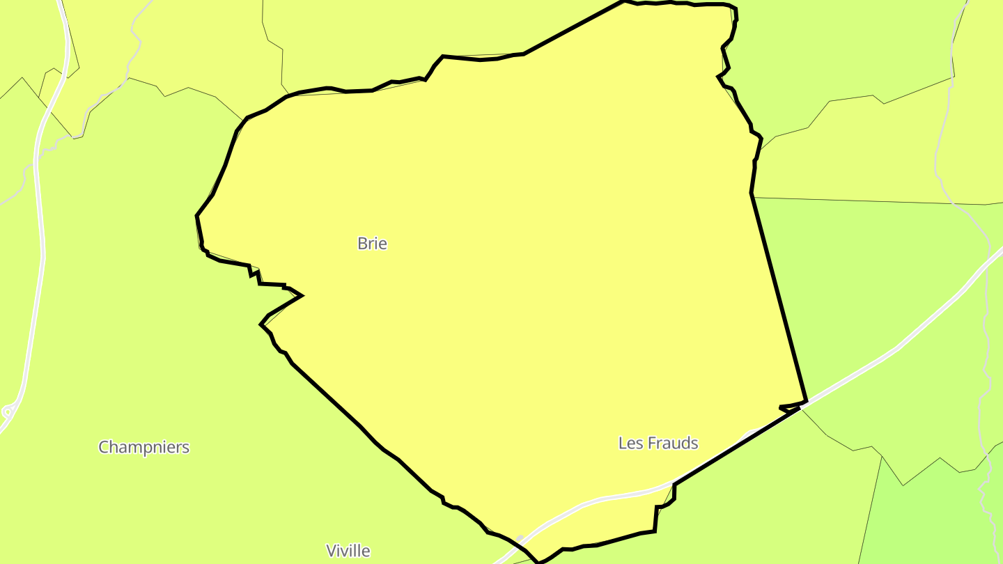 Carte des prix de l'immobilier Brie