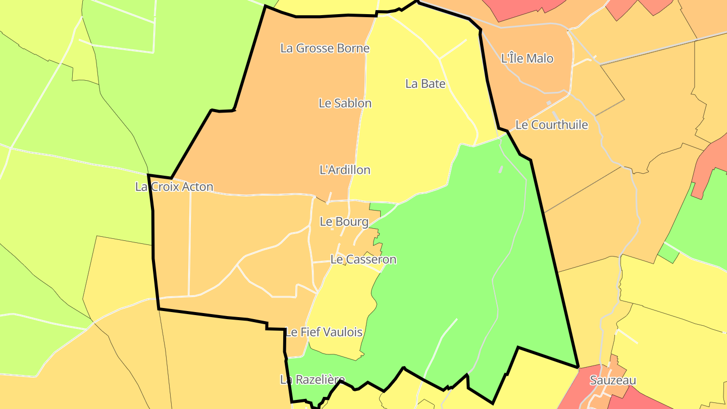 Carte des prix de l'immobilier Brie