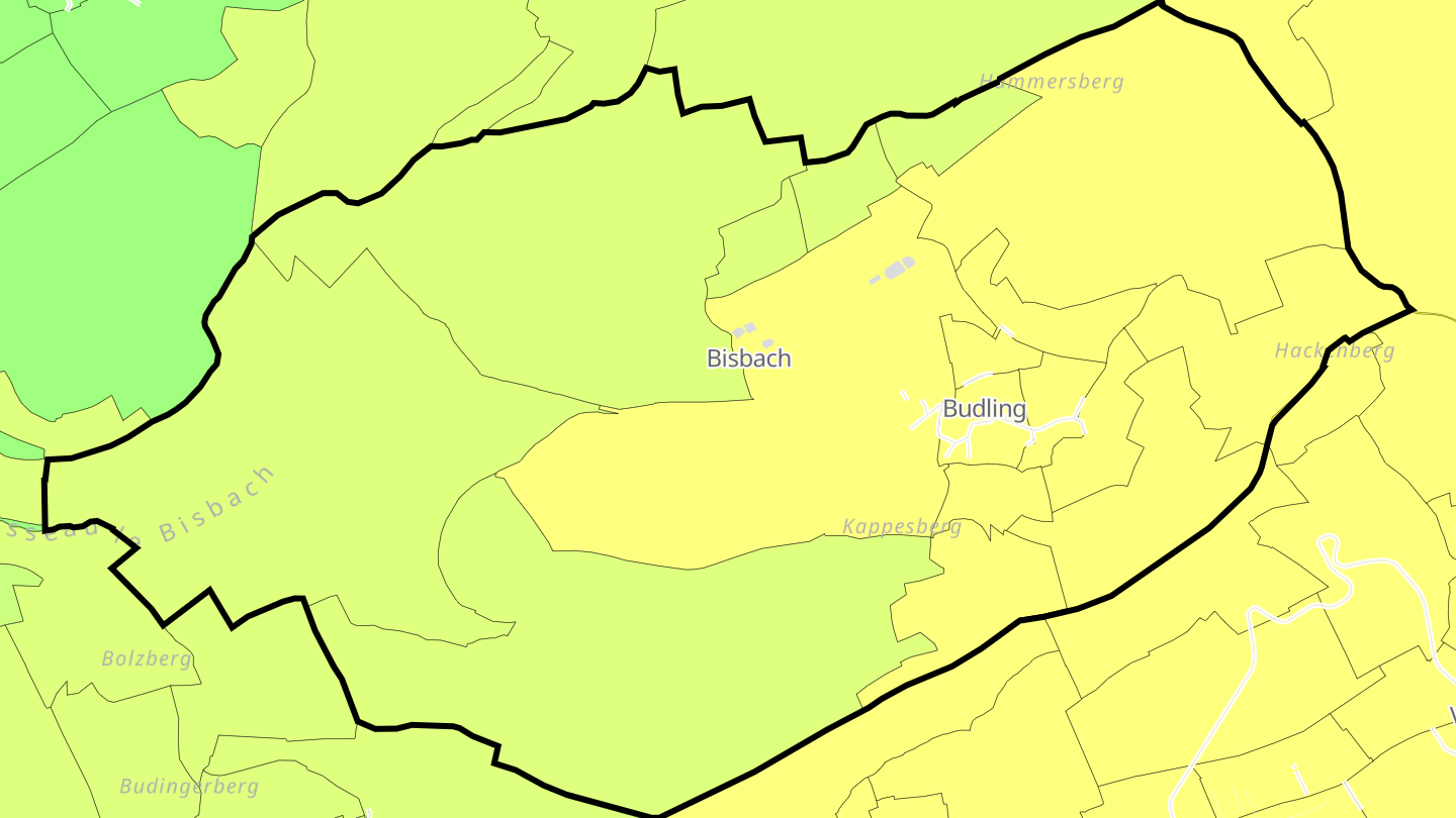Carte des prix de l'immobilier Budling