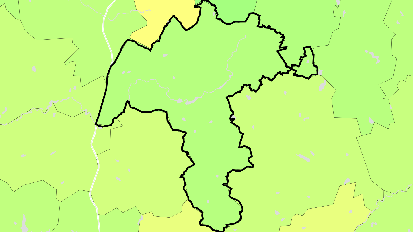 Carte des prix de l'immobilier Bussière-Galant