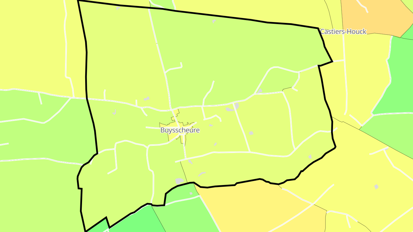 Carte des prix de l'immobilier Buysscheure