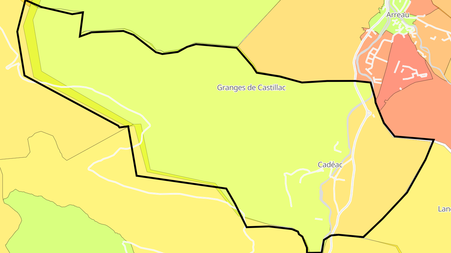 Carte des prix de l'immobilier Cadéac