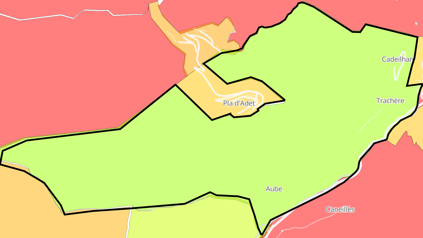 Carte des prix de l'immobilier Cadeilhan-Trachère