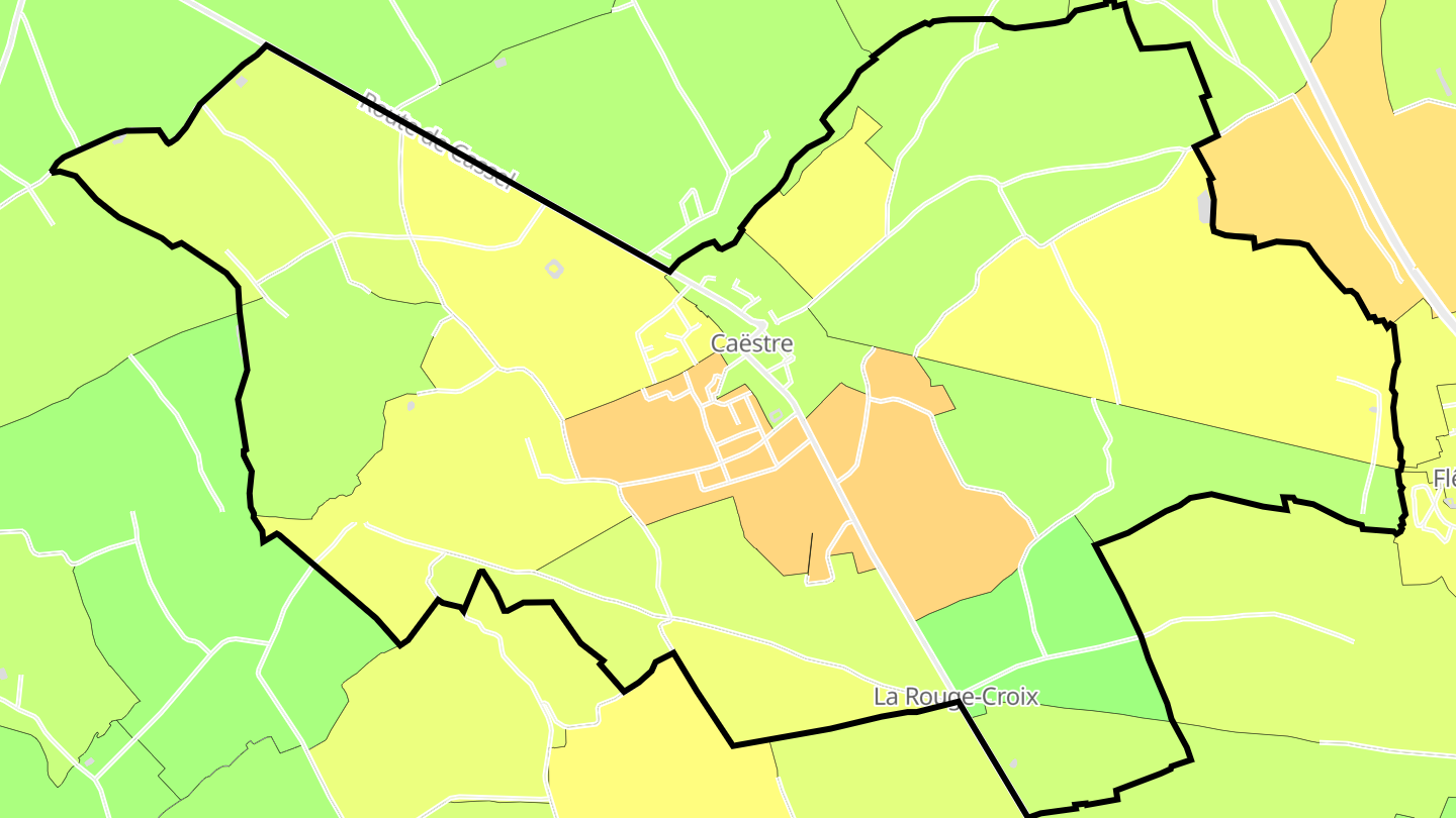 Carte des prix de l'immobilier Caëstre