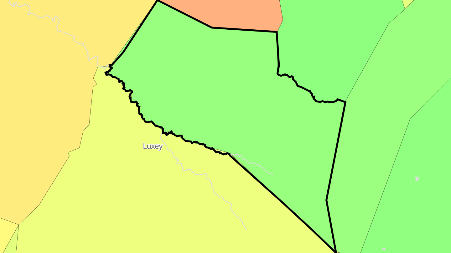 Carte des prix de l'immobilier Callen