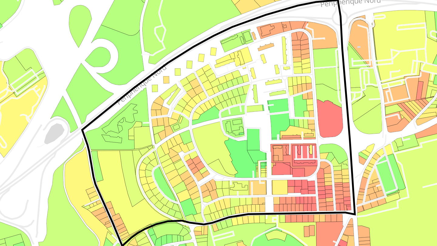 Carte des prix de l'immobilier Calvaire Saint-Pierre