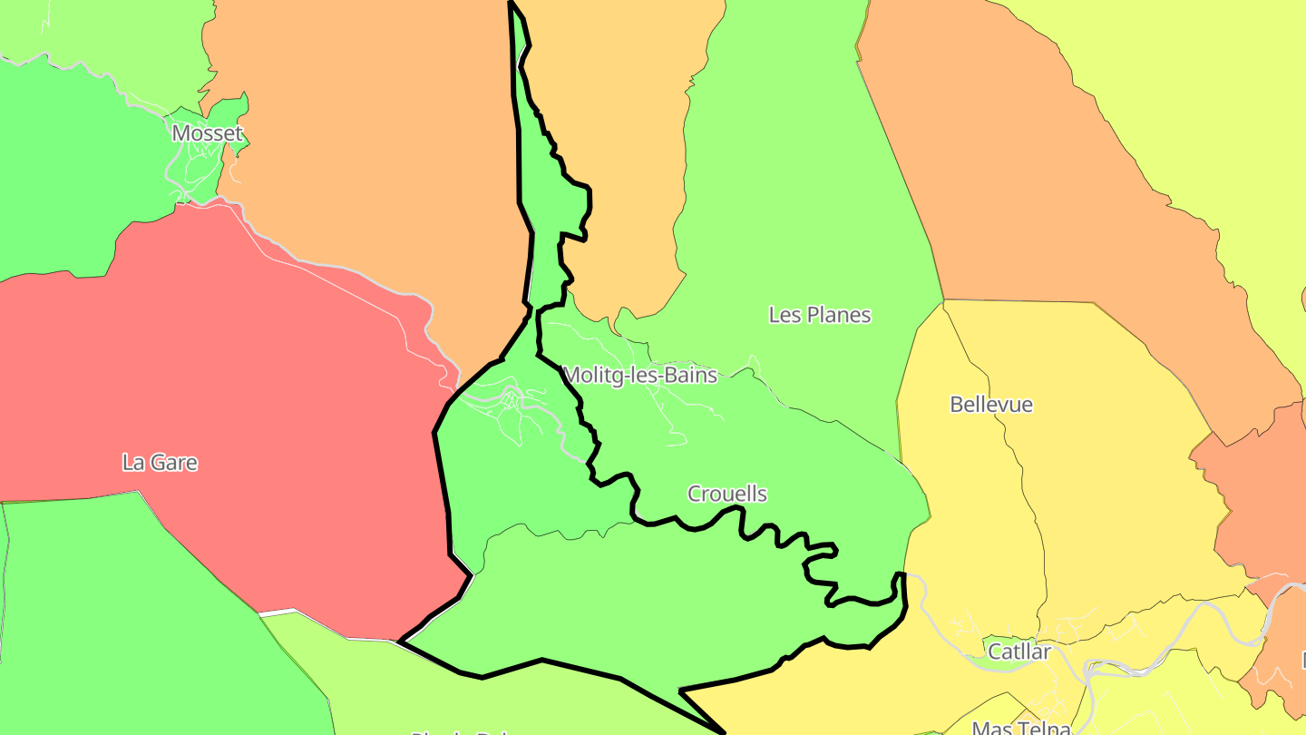 Carte des prix de l'immobilier Campôme