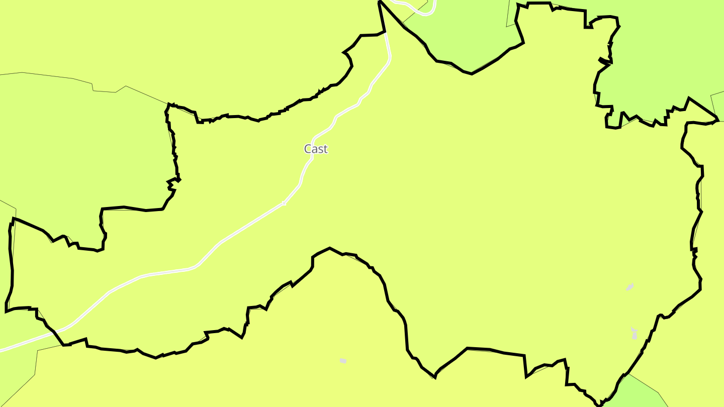 Carte des prix de l'immobilier Cast