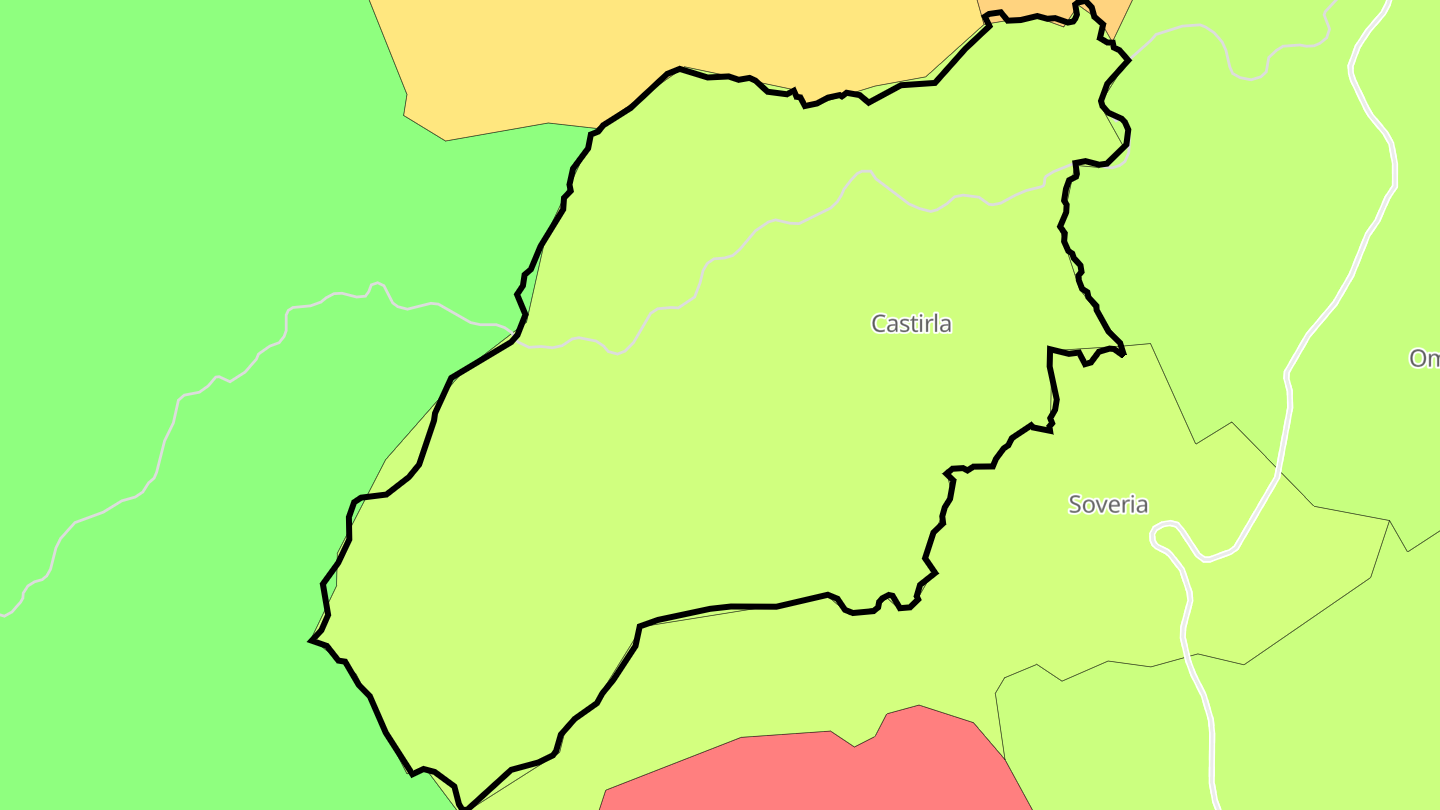 Carte des prix de l'immobilier Castirla