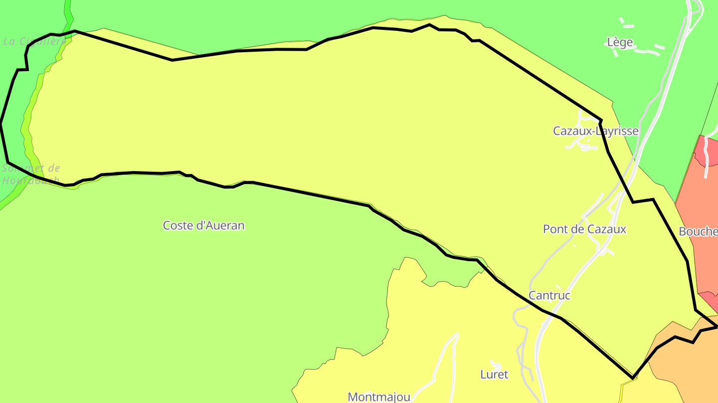 Carte des prix de l'immobilier Cazaux-Layrisse